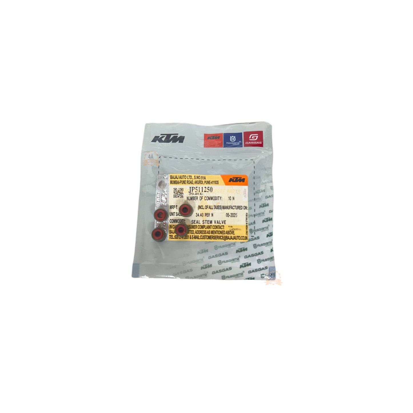 Juego Sellos Valvulas Duke 250 3g Originales Ktm