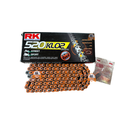 Cadena Rk Naranja 520 X 120 KTM Duke 200 Ag / Ng / Rc