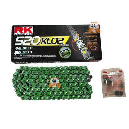 Cadena RK Verde Klo2 520 x 120
