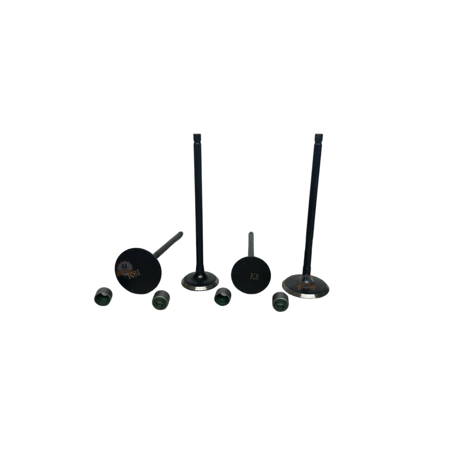 Kit Valvulas Admision Y Escape Ns 200