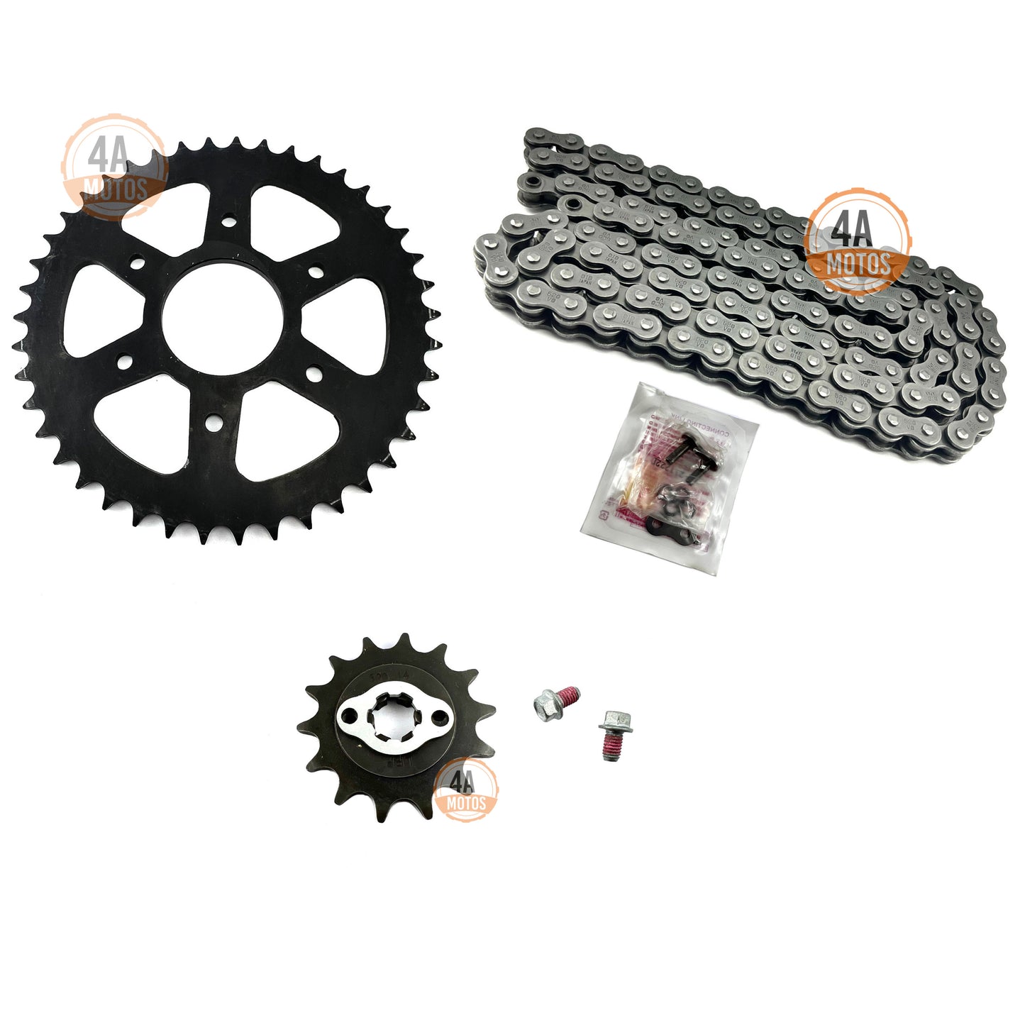 Kit Arrastre Original Ktm Duke 200 Con Cadena Did.