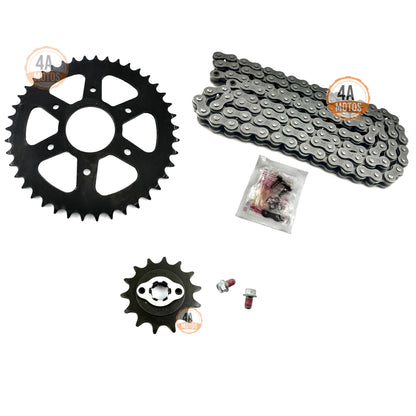 Kit Arrastre Original Ktm Duke 200 Con Cadena Did.