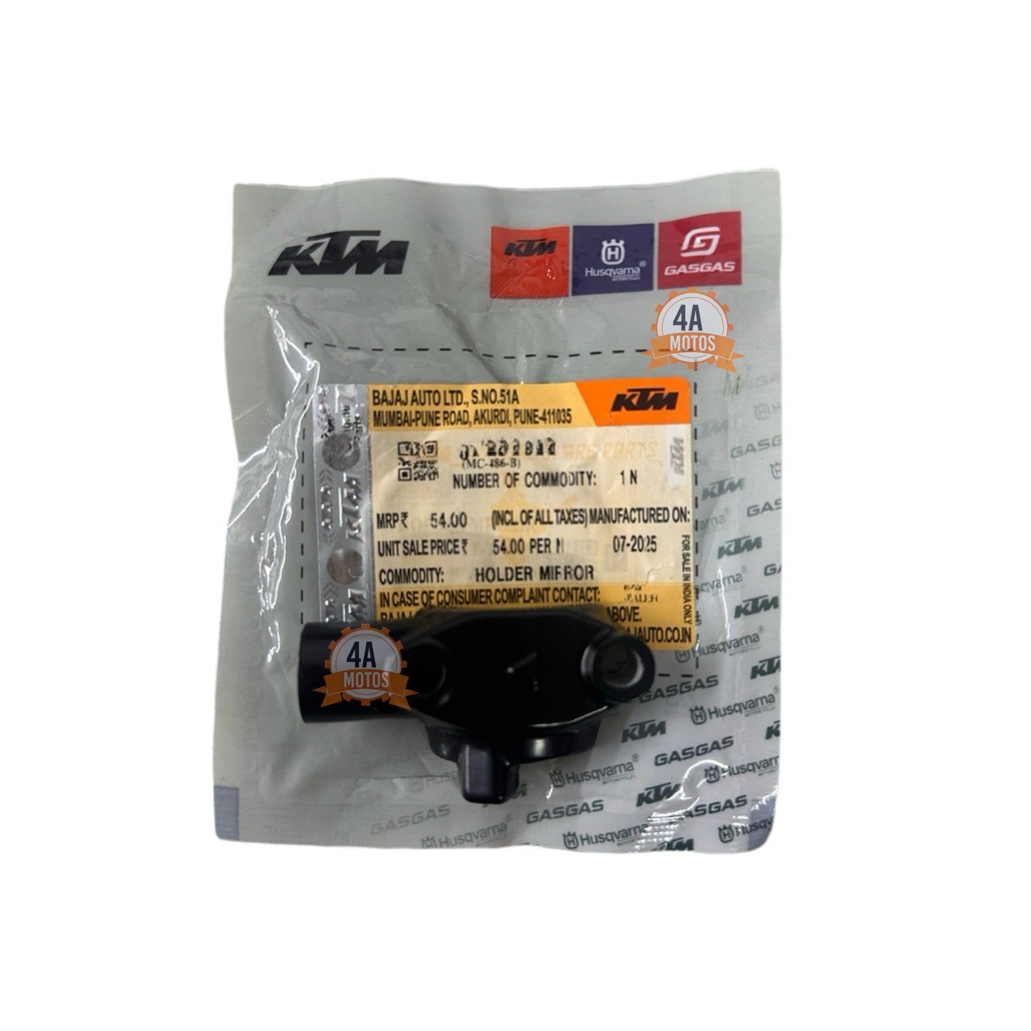 Soporte Espejo Izquierdo Ktm Duke 250 / 390 G3 Original