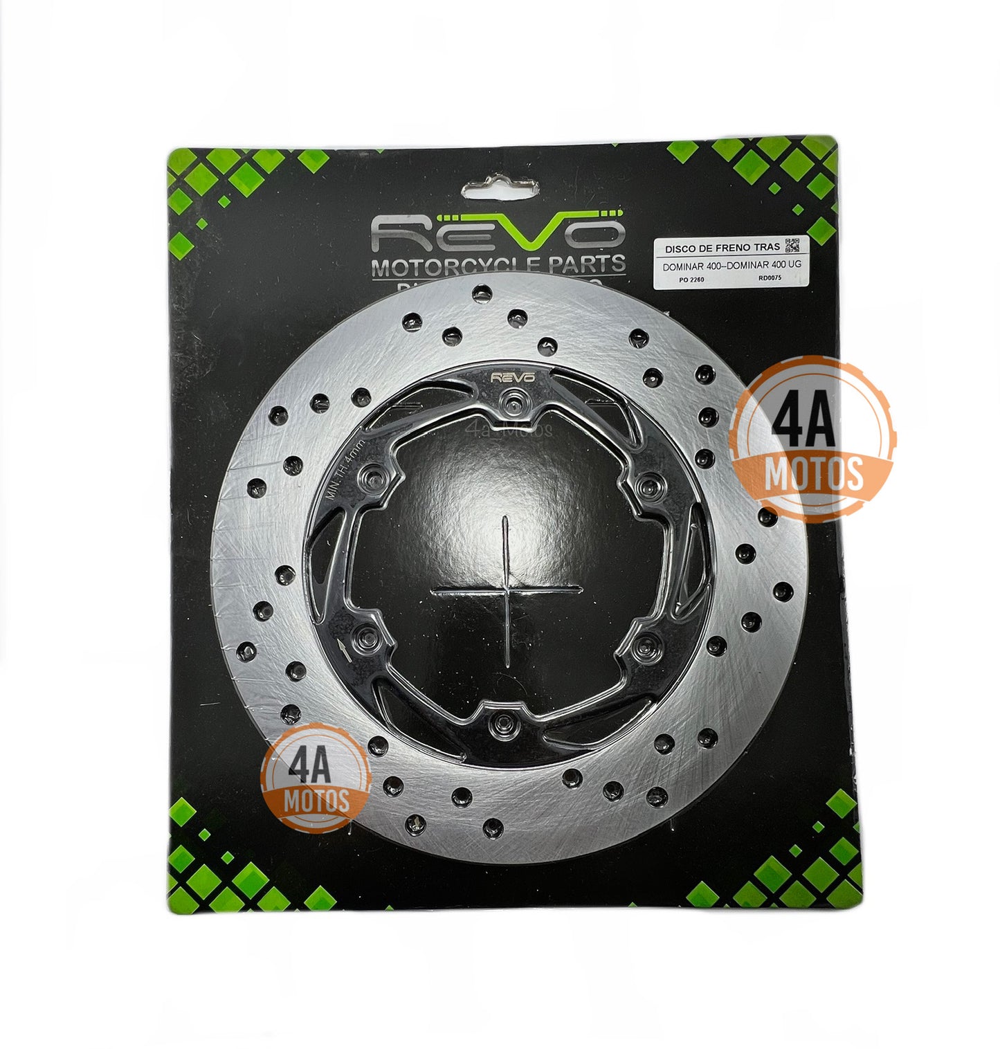 Disco De Freno Trasero Dominar 250-400 V1 - Dominar 400 Ug