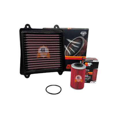 Filtro Aire Y Aceite Kyn Dominar 250 / 400 / Ns 200 Fi KyN