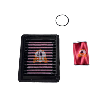 Filtro Aire Y Aceite Kyn Duke Clásica 200 - 390 Kyn