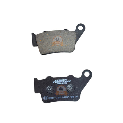 Pastillas Ferodo Traseras Ktm Duke 250 Y 390 Adventure