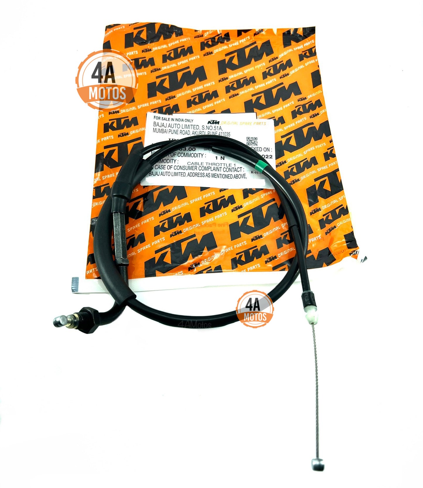 Guaya  De Acelerador Original Ktm Duke 200 Ng - 250