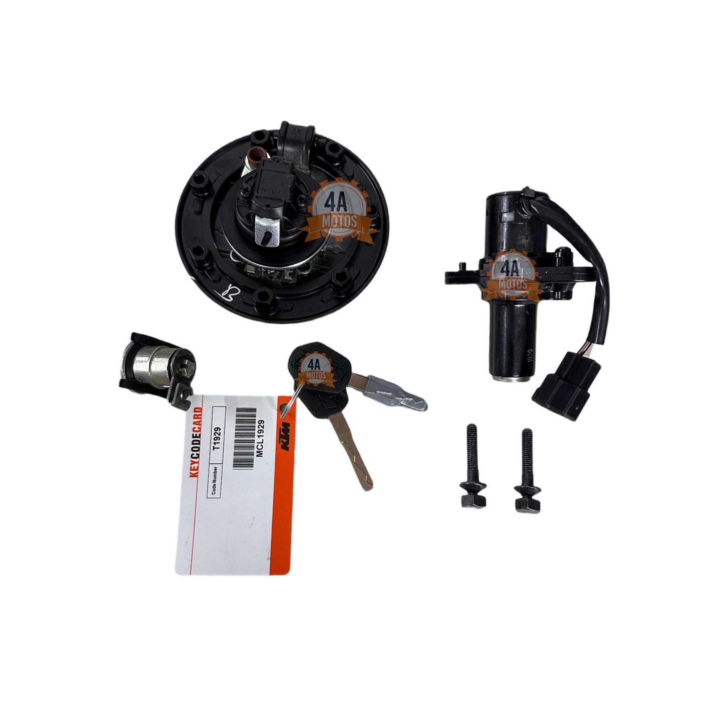 Kit Switch Encendido Con Tornillos Ktm Duke 200/250/390 Ng