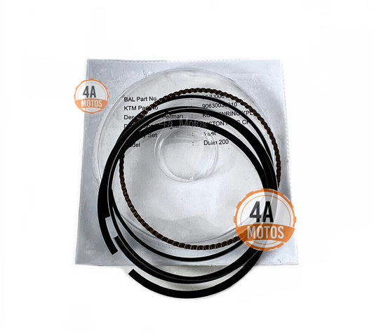 Kit Anillos De Pistón Estándar Pulsar Ns200 Original