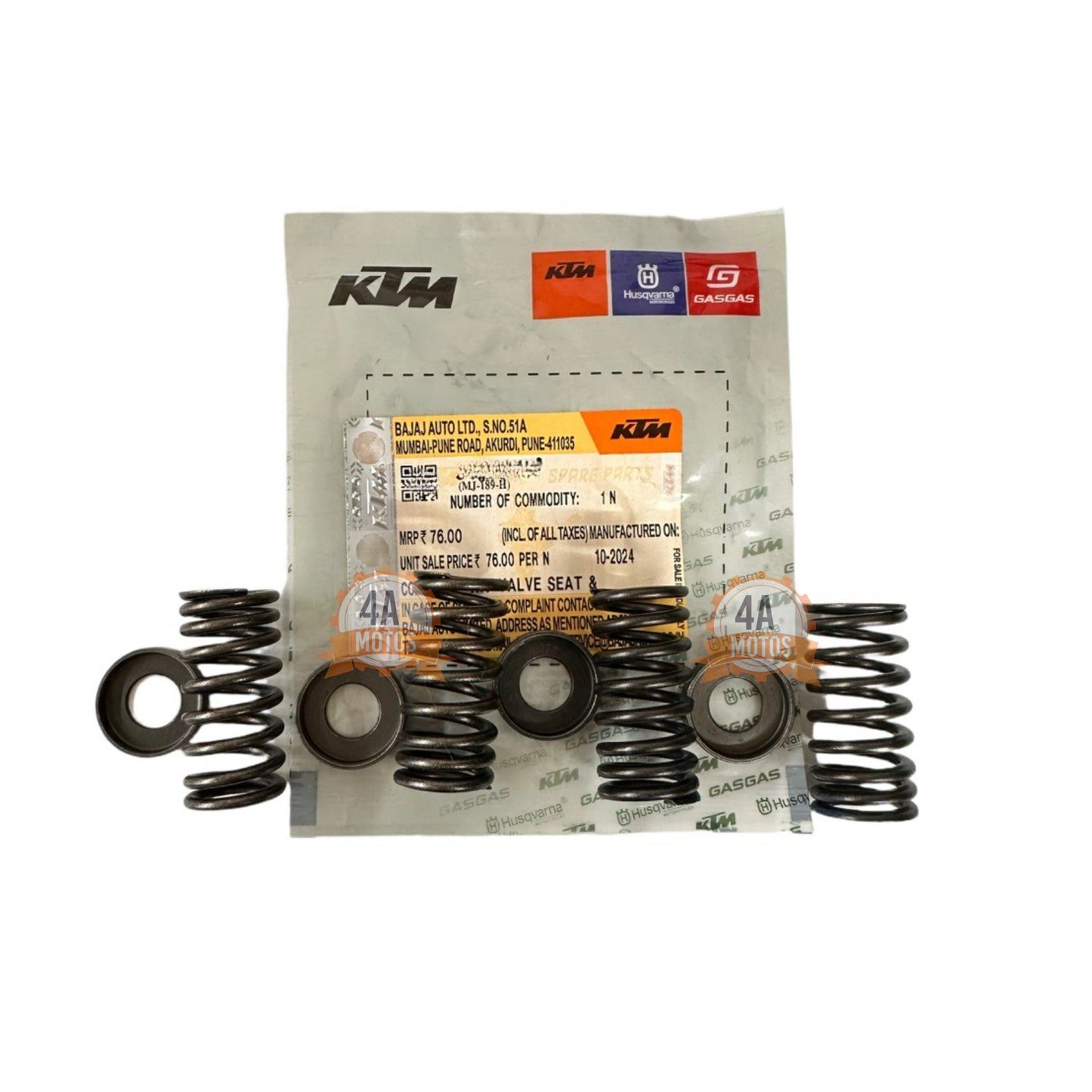 Resorte Válvulas X 4 Ktm Duke 200 Original