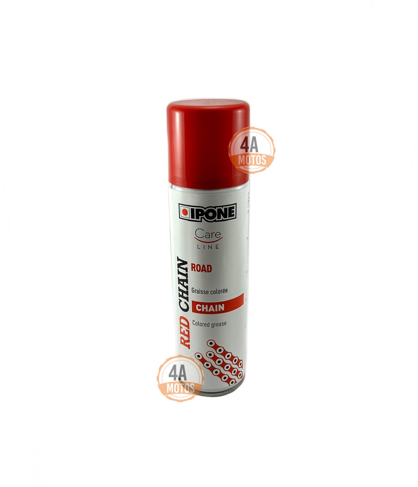 Lubricante De Cadena Ipone Color Rojo 250 Ml