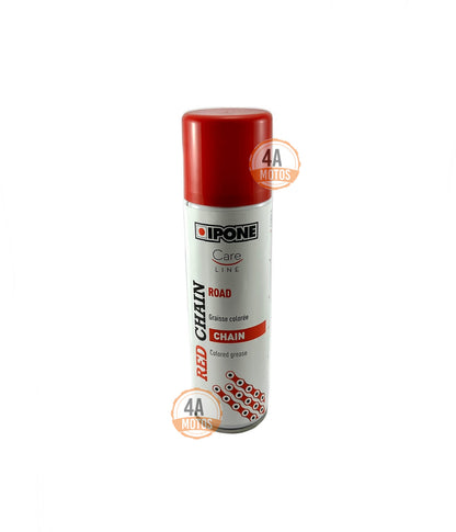 Lubricante De Cadena Ipone Color Rojo 250 Ml