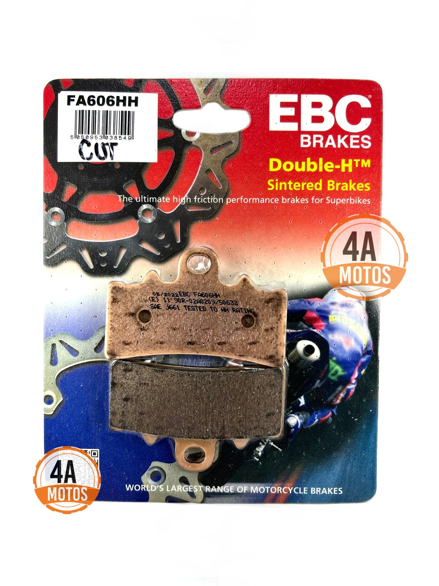 Pastillas Ebc Delanteras Ktm Duke 200/250/390-ag-ng-rc-adven
