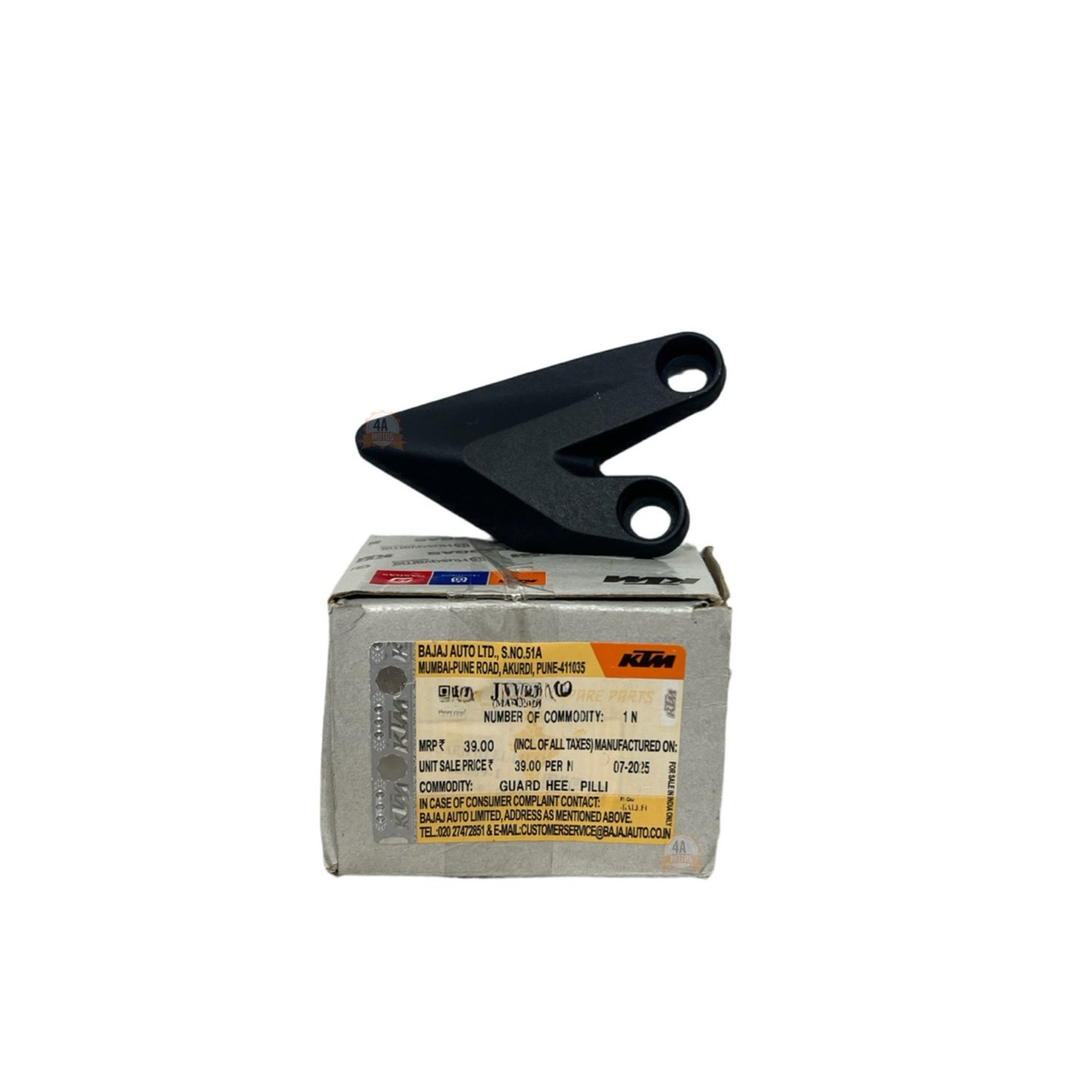 Aleta Posapie Izquierda Trasera Ktm Duke 250 / 390 G3 Original