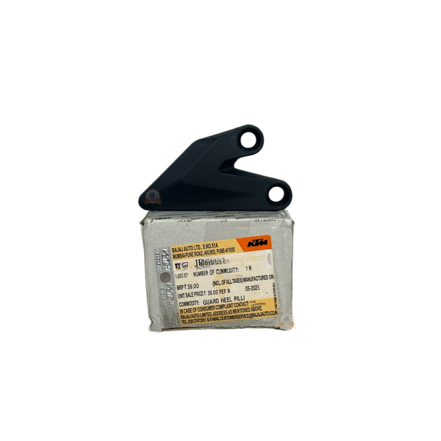 Aleta Posapie Derecha Trasera Ktm Duke 250 / 390 G3 Original