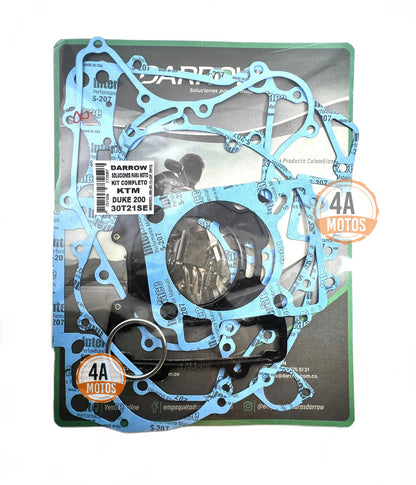 Kit Empaques Motor Ktm Duke 200 Ag- 200 Ng