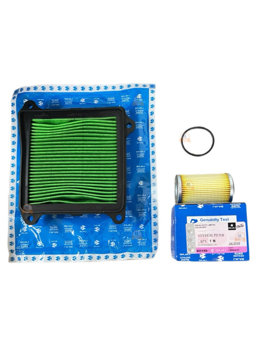 Kit de Filtros Originales Bajaj Pulsar NS 400Z (Aire – Aceite )