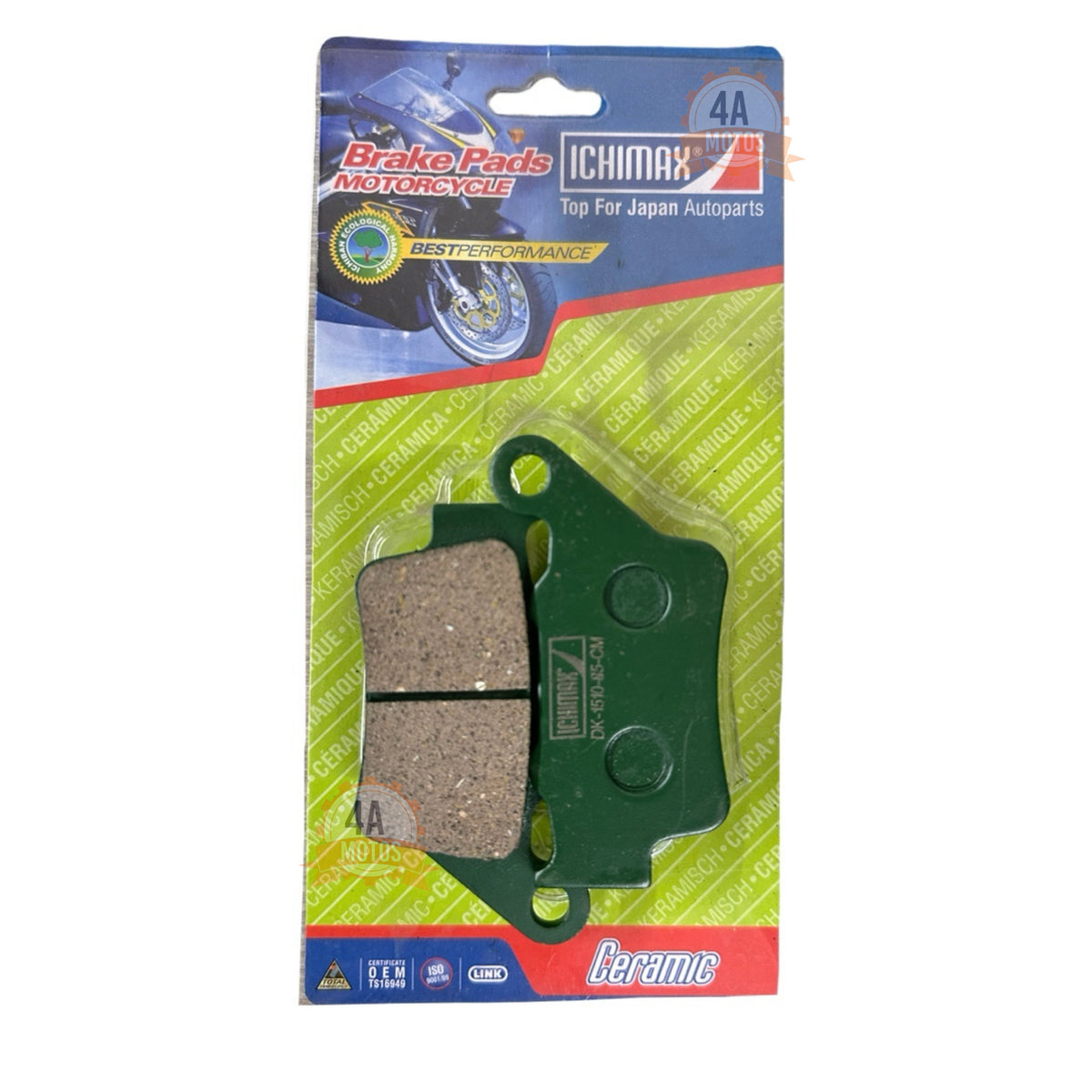 Pastillas Traseras Ns 200 Ichimax