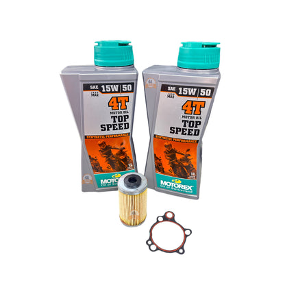 2 Aceite Motorex Top Speed 15w50 + Filtro Aceite 390 G3