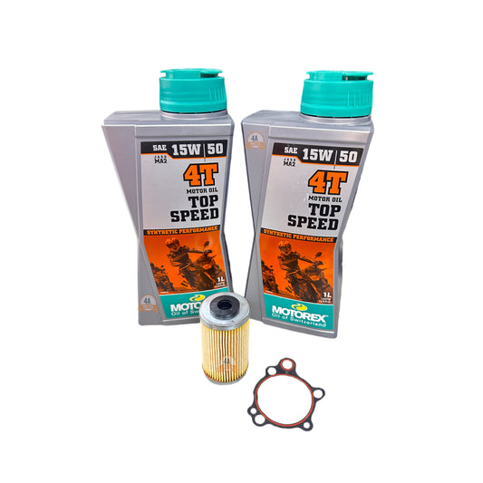 2 Aceite Motorex Top Speed 15w50 + Filtro Aceite 390 G3