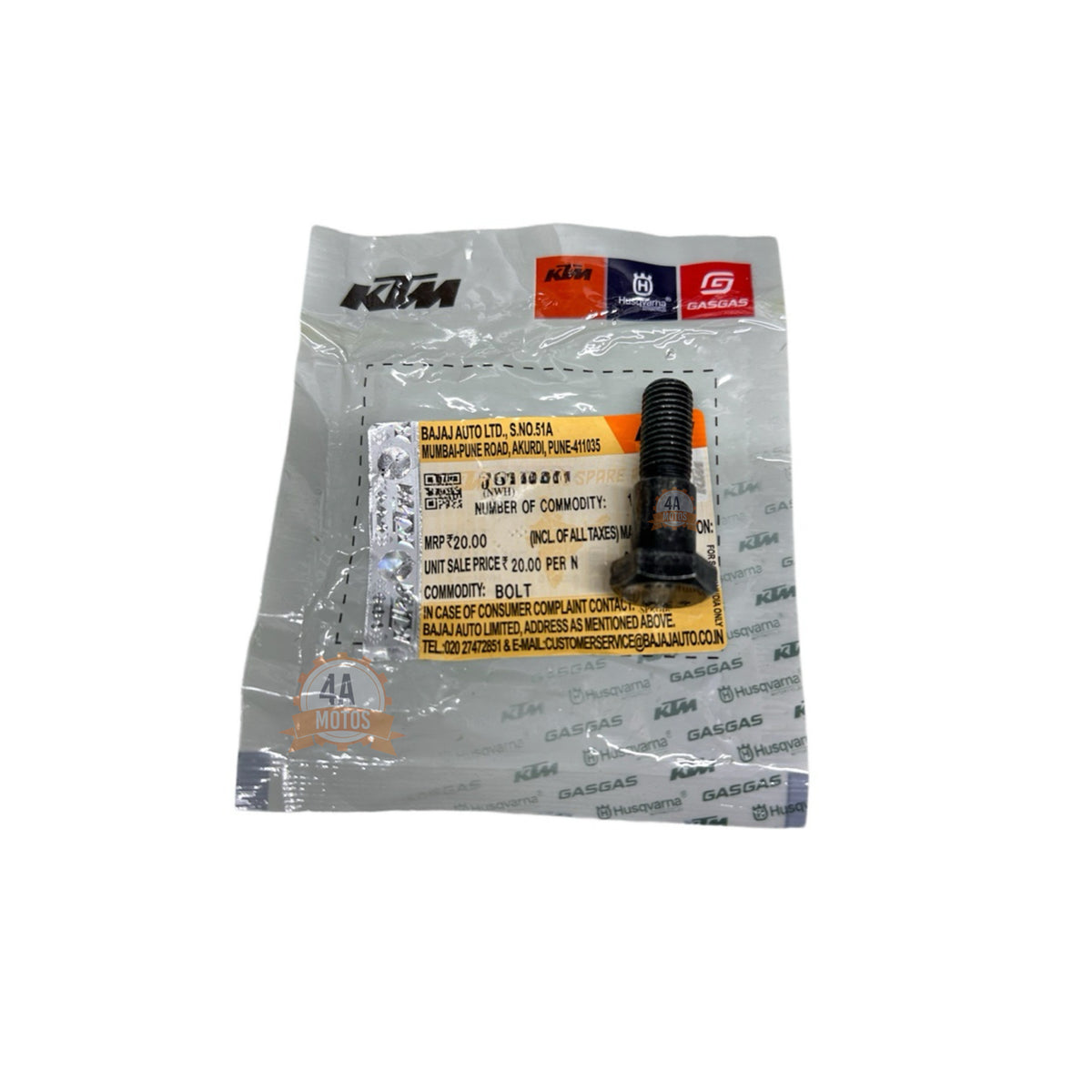 Tornillo Gato Lateral Ktm Duke 200/ 250/ 390 Ag/ Ng Original