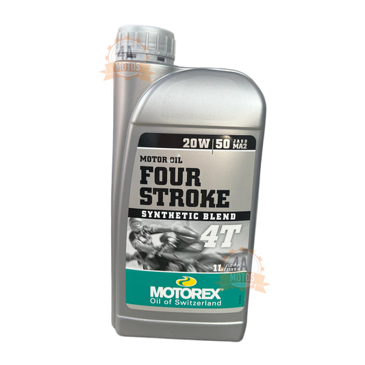 Aceite Four Stroke Motorex 20w50 1 Litro