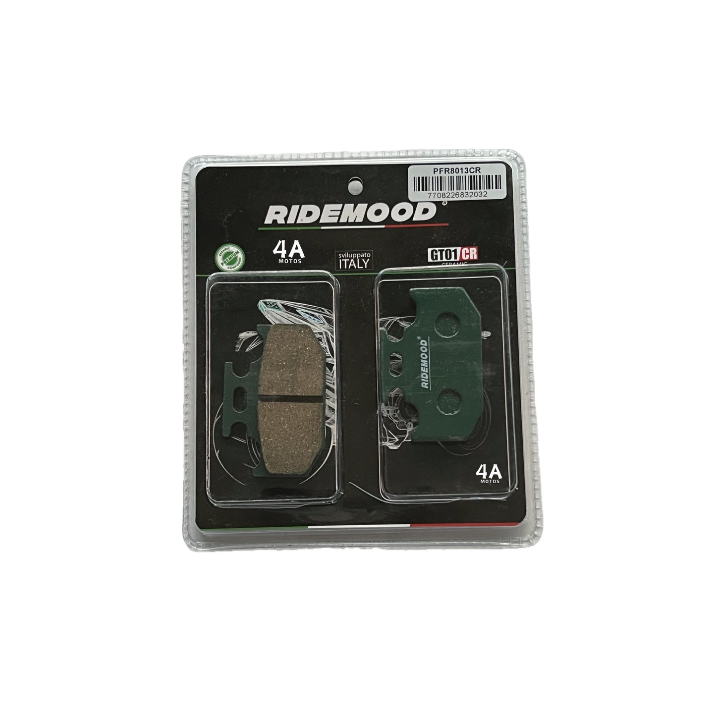 Pastillas Traseras Yamaha Dt200 Cerámicas Ridemood