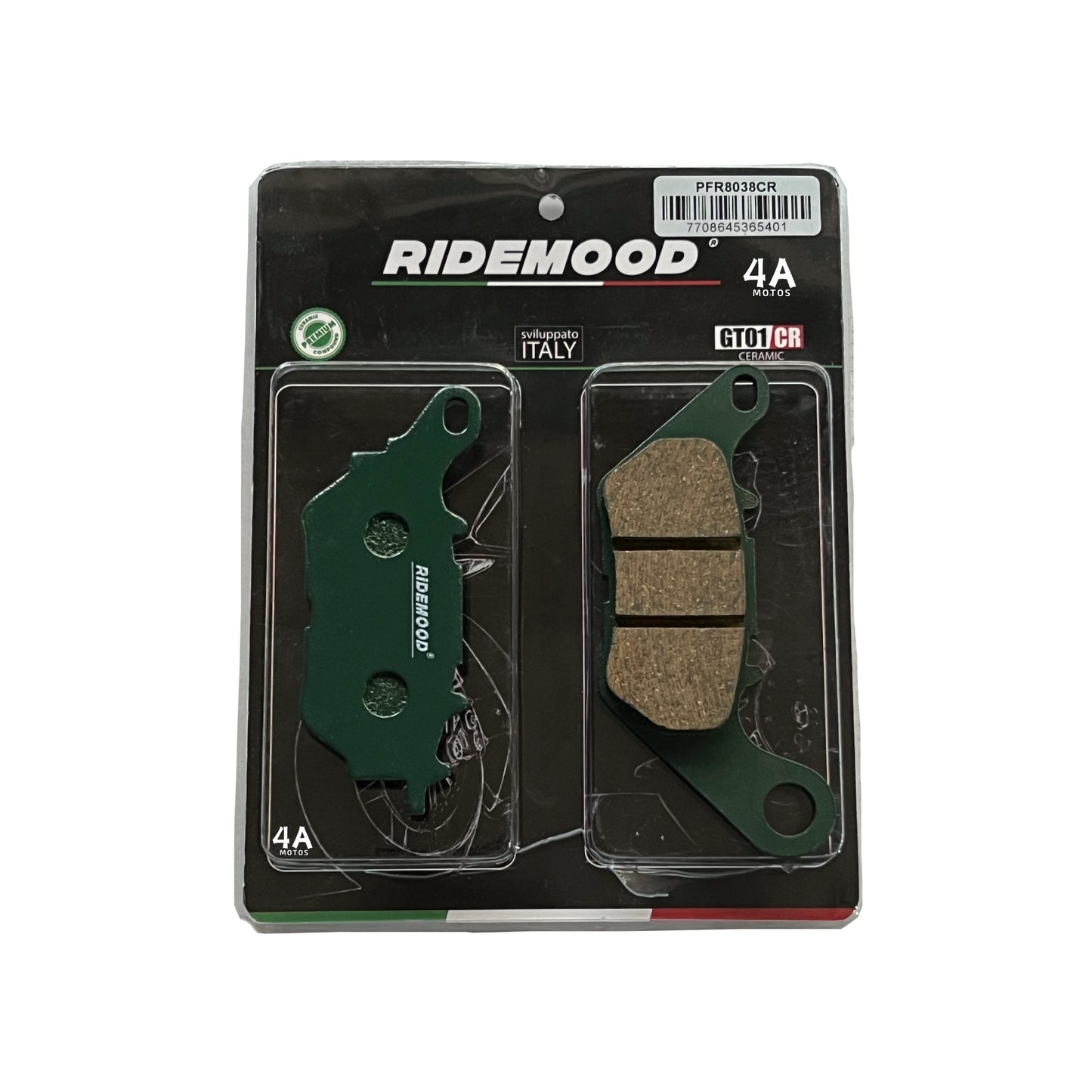 Pastillas Traseras Yamaha Mt 03 - R3 Cerámicas Ridemood