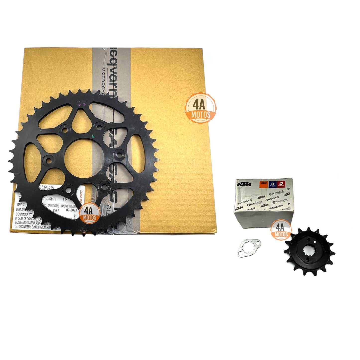Kit Plato Piñón Ktm 390 Ag / Ng / Adventure Original Ktm