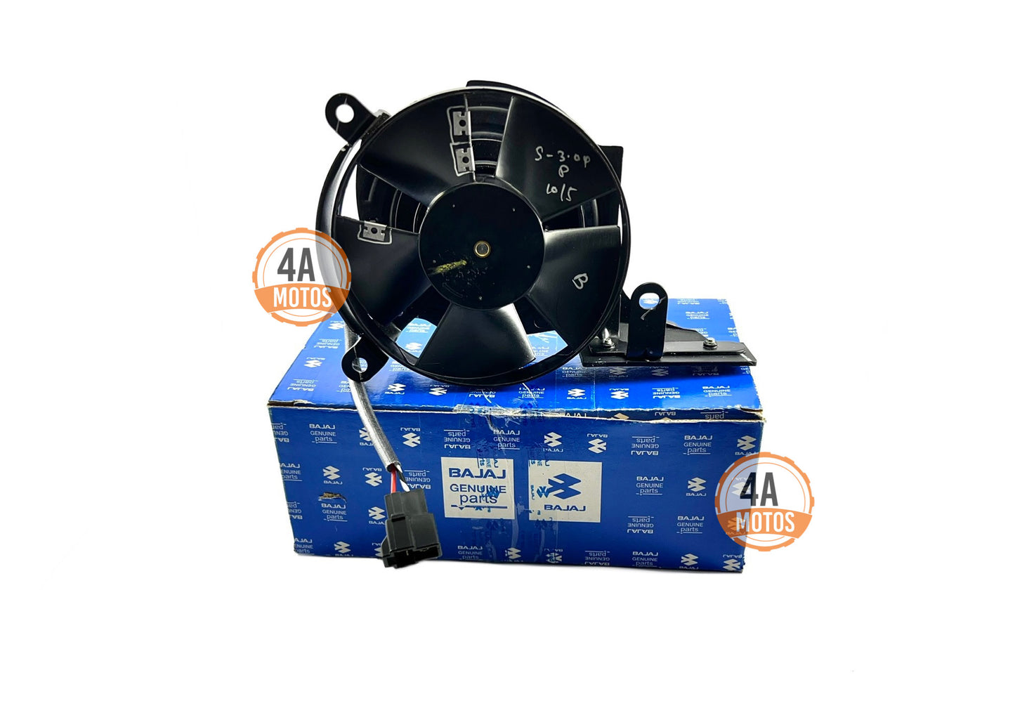Ventilador De Radiador Para Dominar 400 Ug Original Bajaj