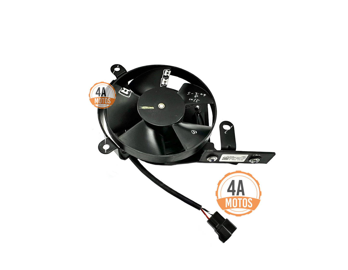 Ventilador De Radiador Para Dominar 400 Ug Original Bajaj