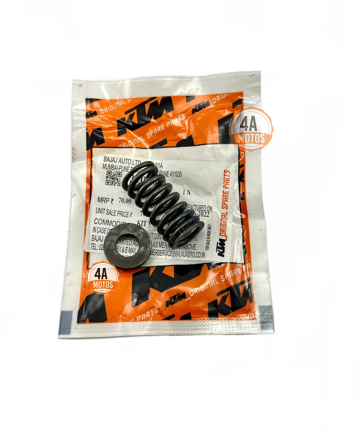 Resorte Válvulas  Ktm Duke 200 Original