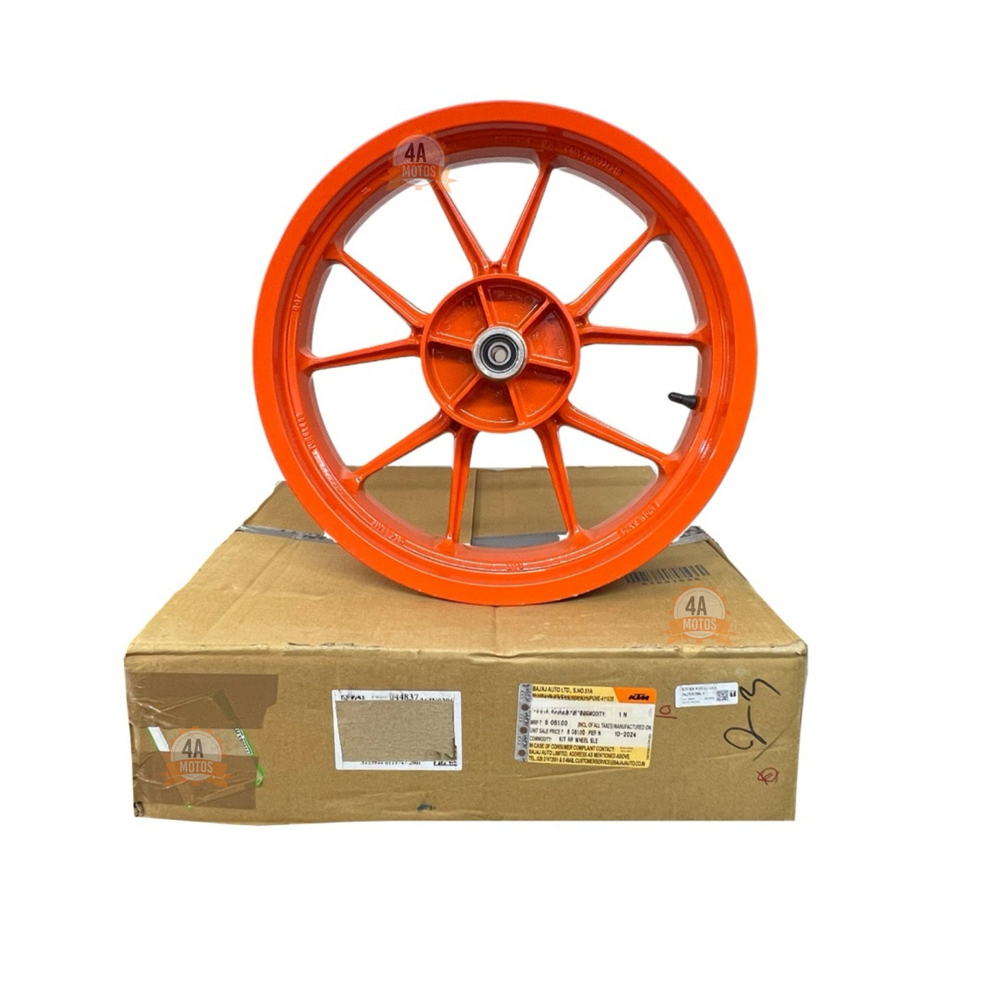 Rin Trasero Naranja Ktm Duke 200 Ng / Wo/ L Original Ktm