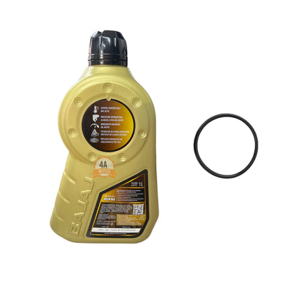 Aceite Bajaj 20w50 1 Litro Dorado + Oring Aceite