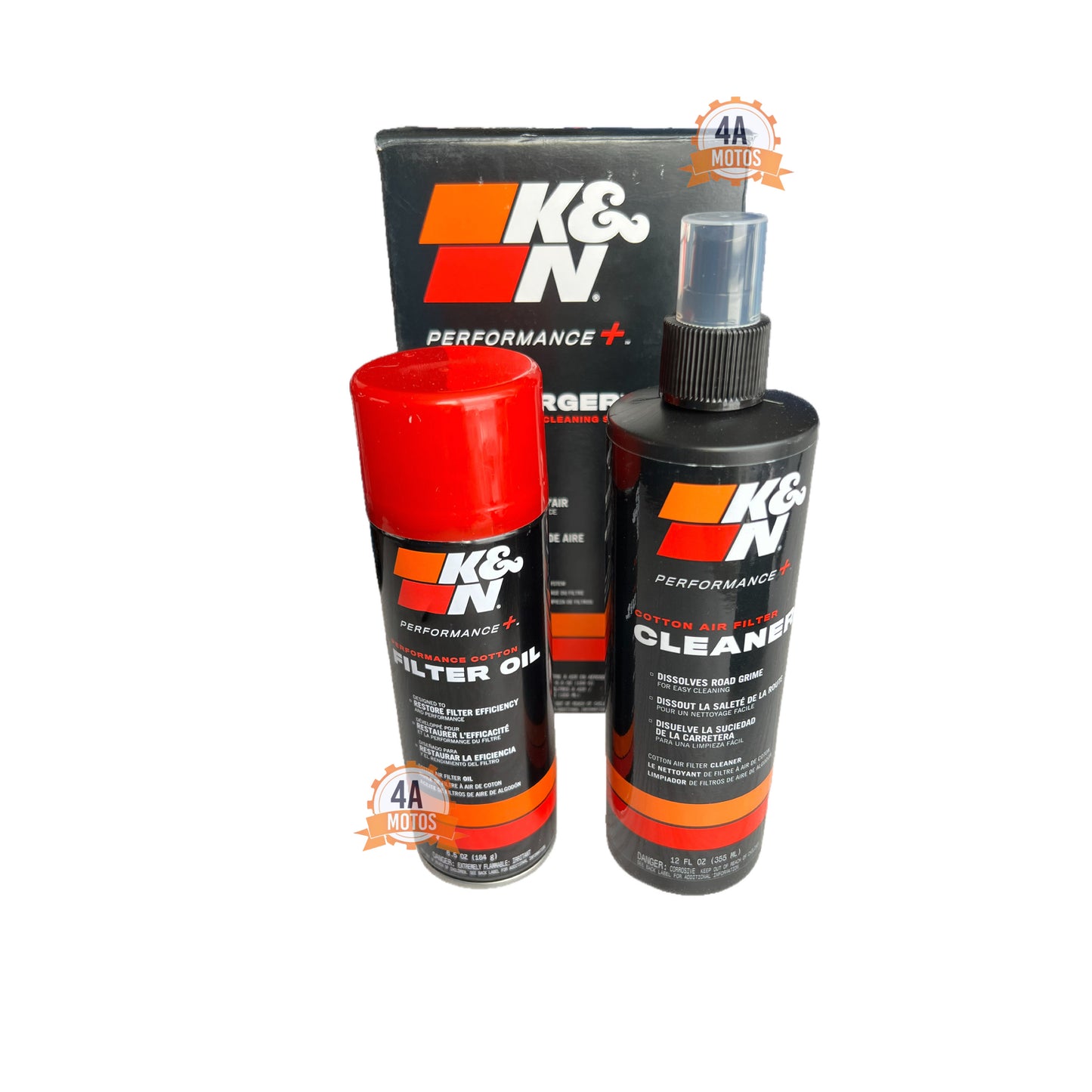 Kit De Limpieza Y Lubricación Filtro De Aire Kyn