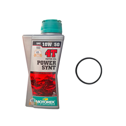 Aceite Power Synt Motorex 1 Litro + Oring Aceite