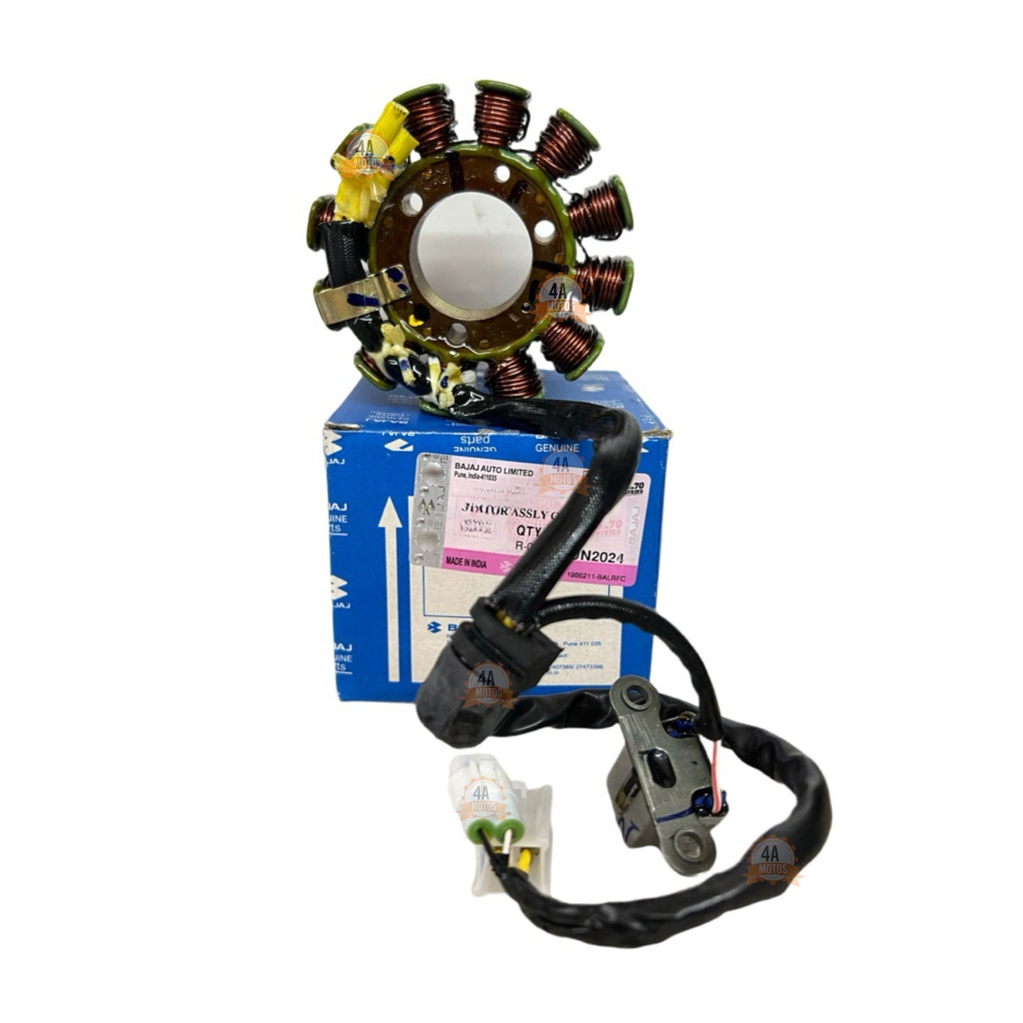 Plato Bobinas O Stator Ns 200 Carburada