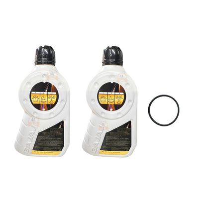 Aceite Bajaj Sintetico 10w50 1 Litro Combo * 2+ Oring Aceite