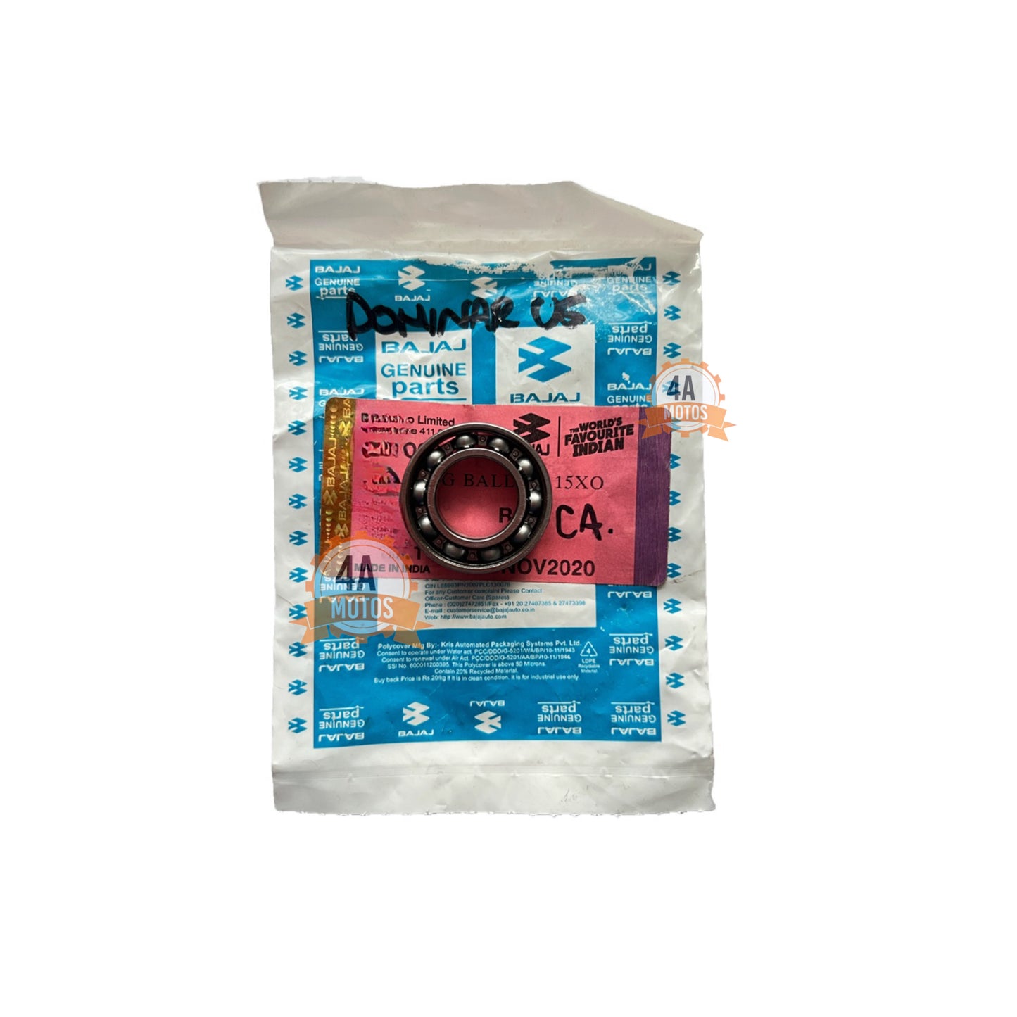 Rodamiento Clutch Dominar 250 / 400 Bajaj Original