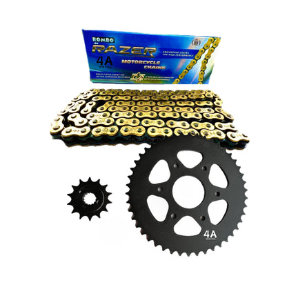 Kit De Arrastre Dominar 250 Hindú Reforzado Orrinado Dorado