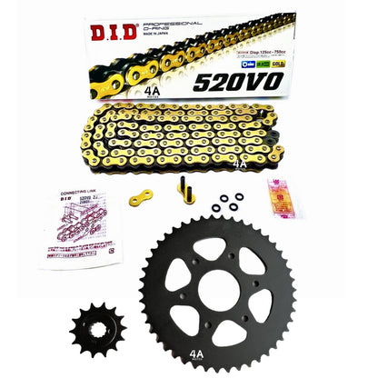 Kit De Arrastre Ktm Duke 250/adventure 250 Hindu Cadena Did