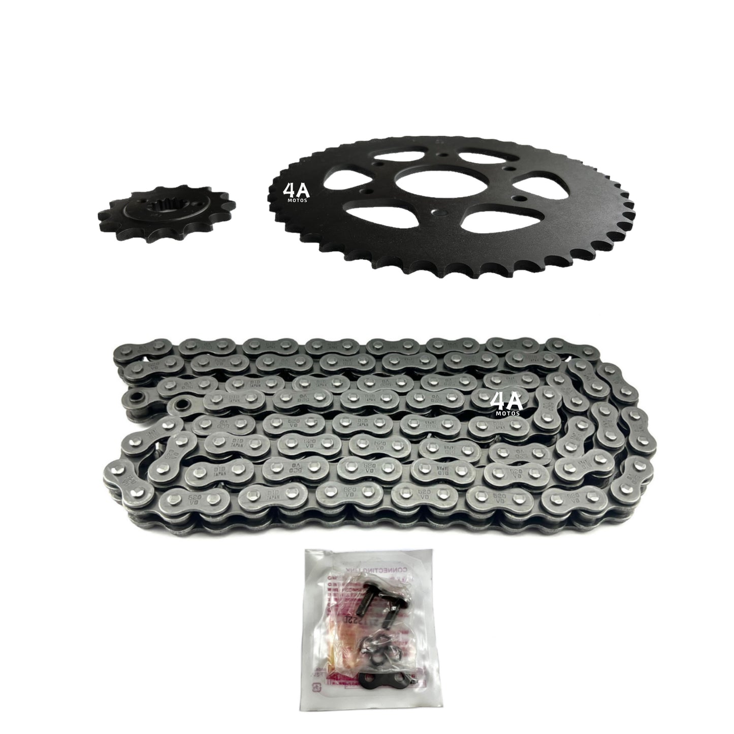 Kit De Arrastre Dominar 250 Hindu Con Cadena Did Japon