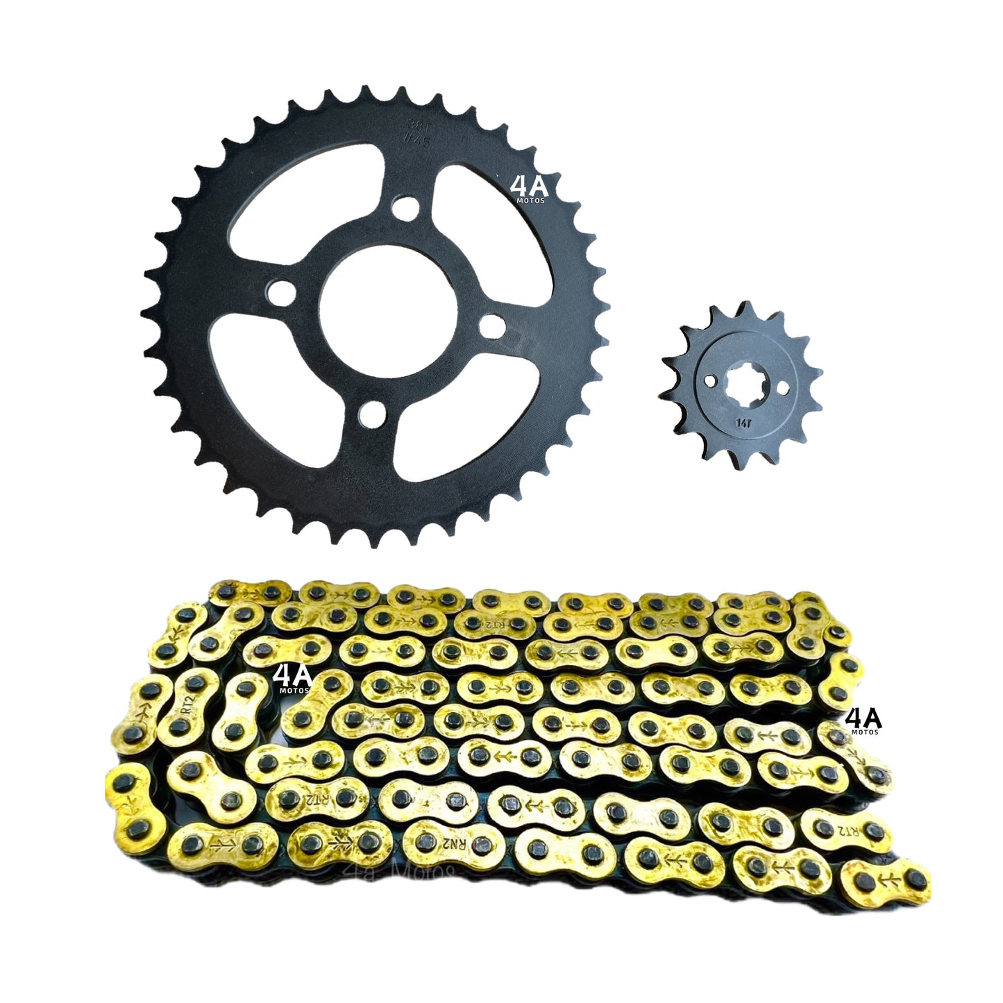 Kit De Arrastre Pulsar 180 Ug/pro/fi  Orrinado Refor. Hindu
