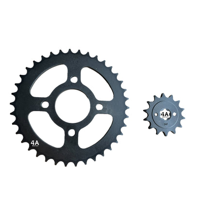 Kit Plato Piñon Arrastre Pulsar 180 4 Huecos