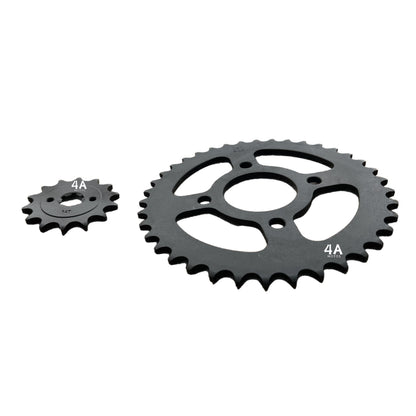 Kit Plato Piñon Arrastre Pulsar 180 4 Huecos