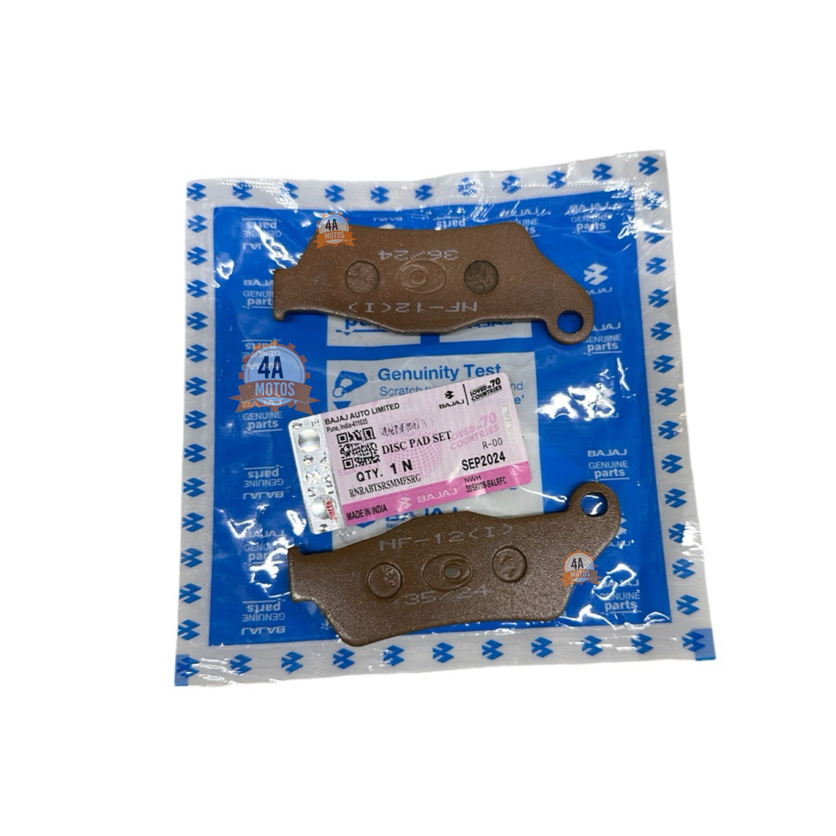 Pastillas Delanteras Pulsar 135 / 180 / 200 Modelo Viejo