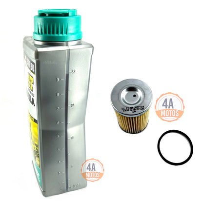 Aceite Motorex Formula 15w50 + Filtro Aceite Original +oring