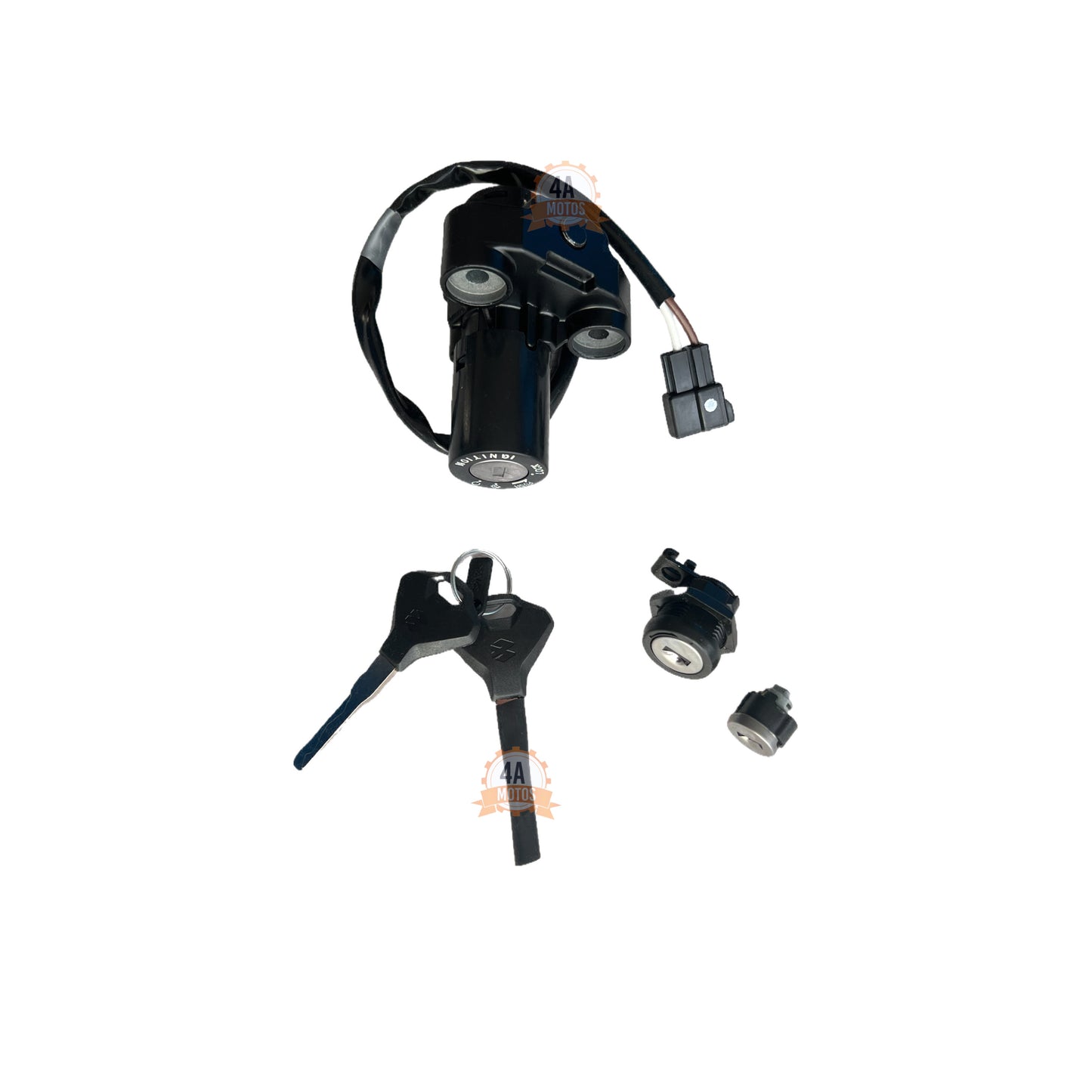 Kit Switch Encendido Pulsar N250 Original Bajaj