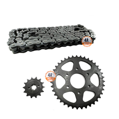 Kit De Arrastre Pulsar Ns 200 Orrinado Reforzado Indu 520